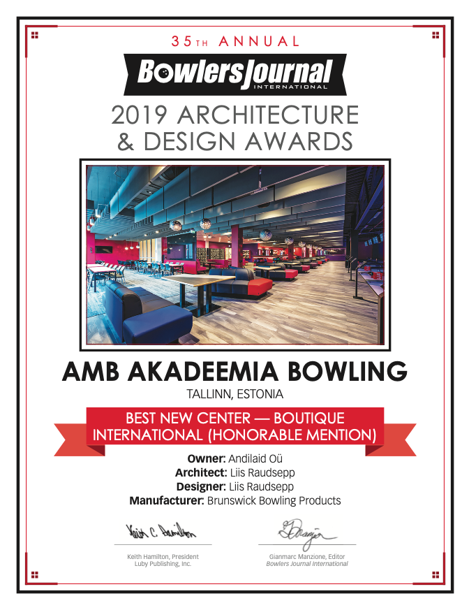 AMB Akadeemia award